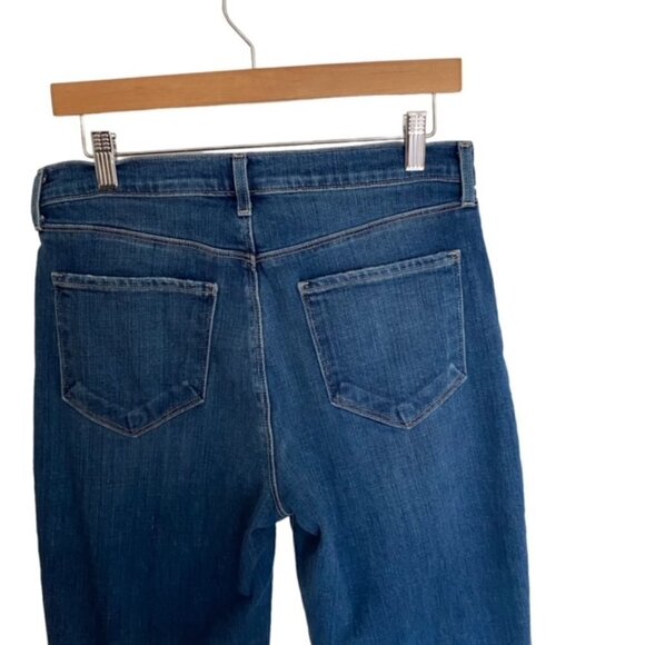 L'Agence Harris High Rise Cropped Jeans in Talledega 30 - Picture 7 of 7
